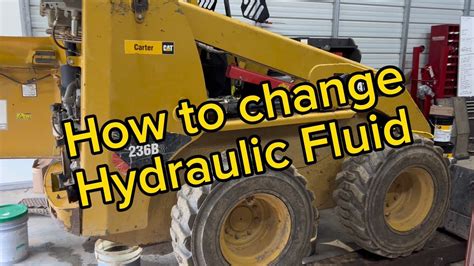 cat skid steer hydraulic oil change|cat oil change card.